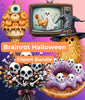Brainrot Halloween Clipart Bundle