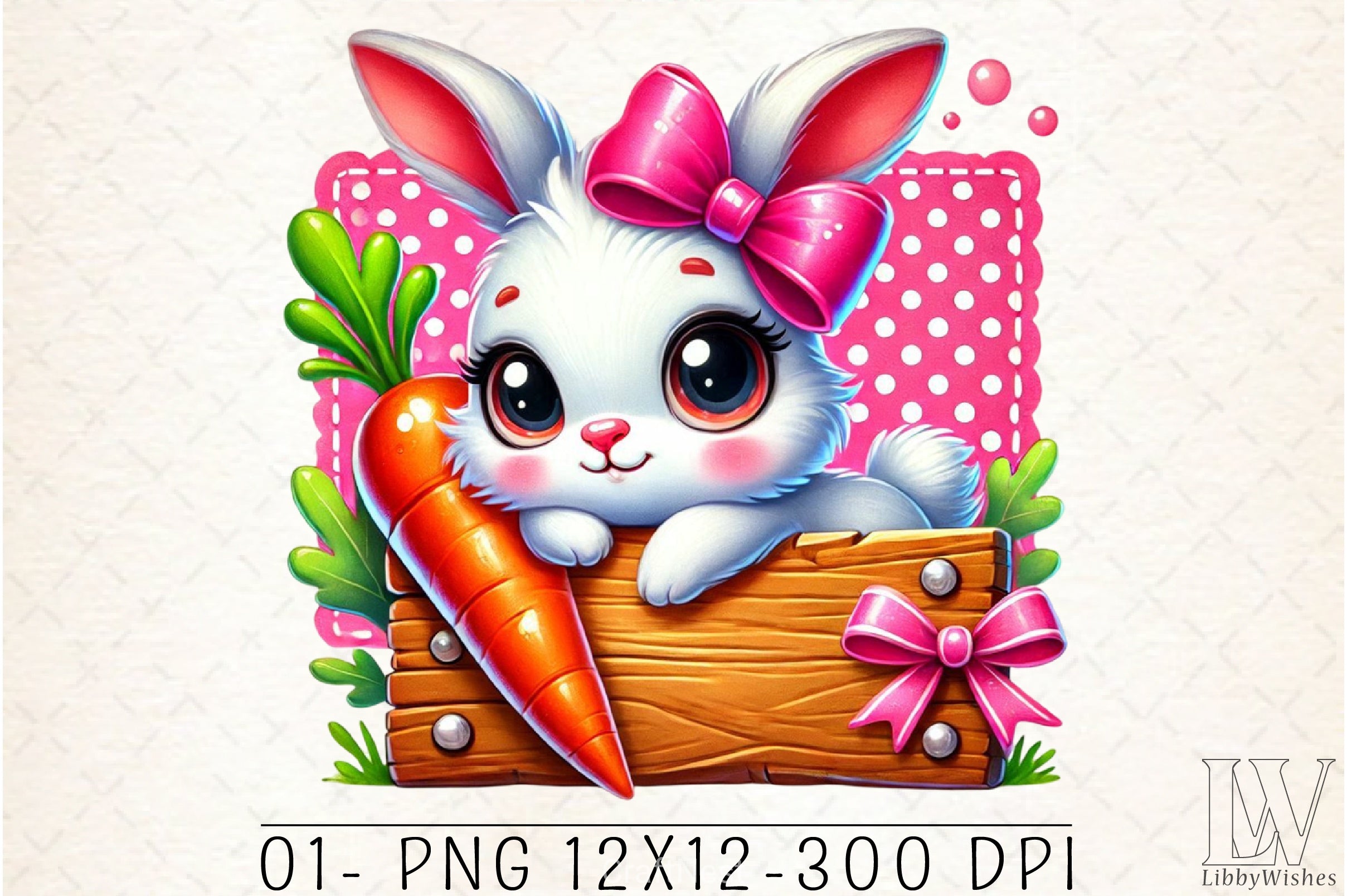 Easter Bunny Sign Clipart Bundle - CraftNest - Digital Crafting and Art