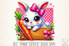 Easter Bunny Sign Clipart Bundle