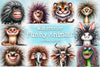 Cute Funny Animals Clipart Bundle