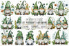 St Patrick's Day Gnome Clipart Bundle 4