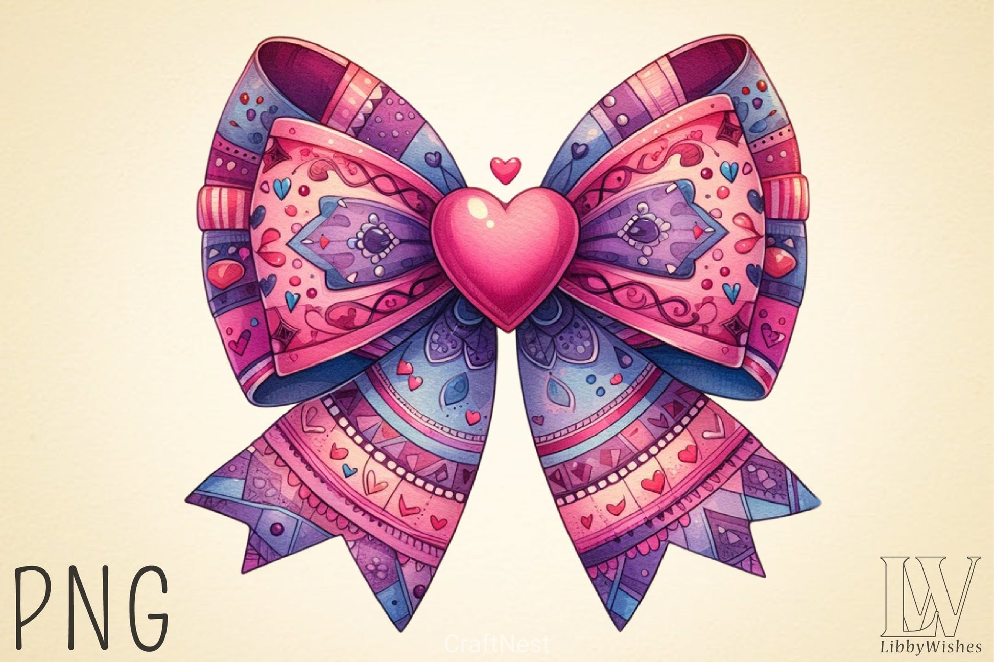 Coquette Valentine Clipart Bundle 15 - CraftNest - Digital Crafting and Art