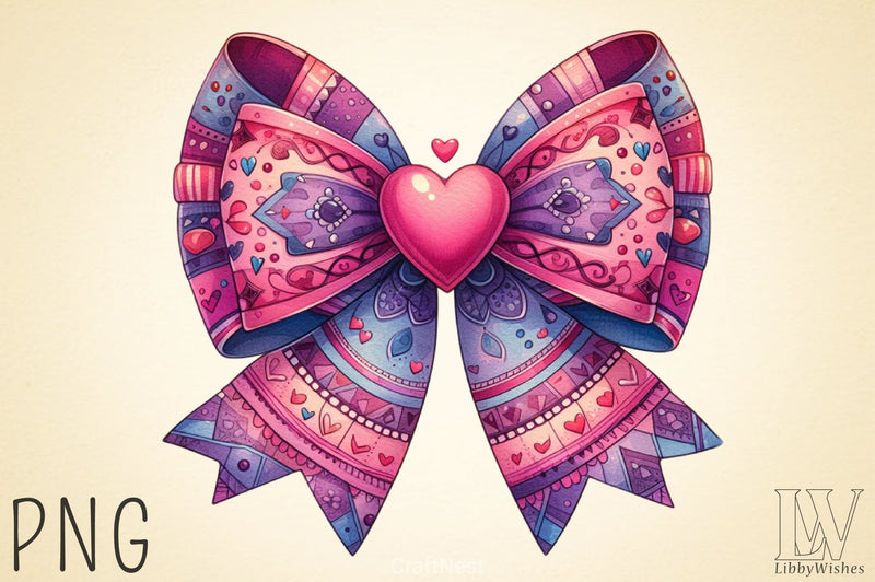 Coquette Valentine Clipart Bundle 15 - CraftNest - Digital Crafting and Art