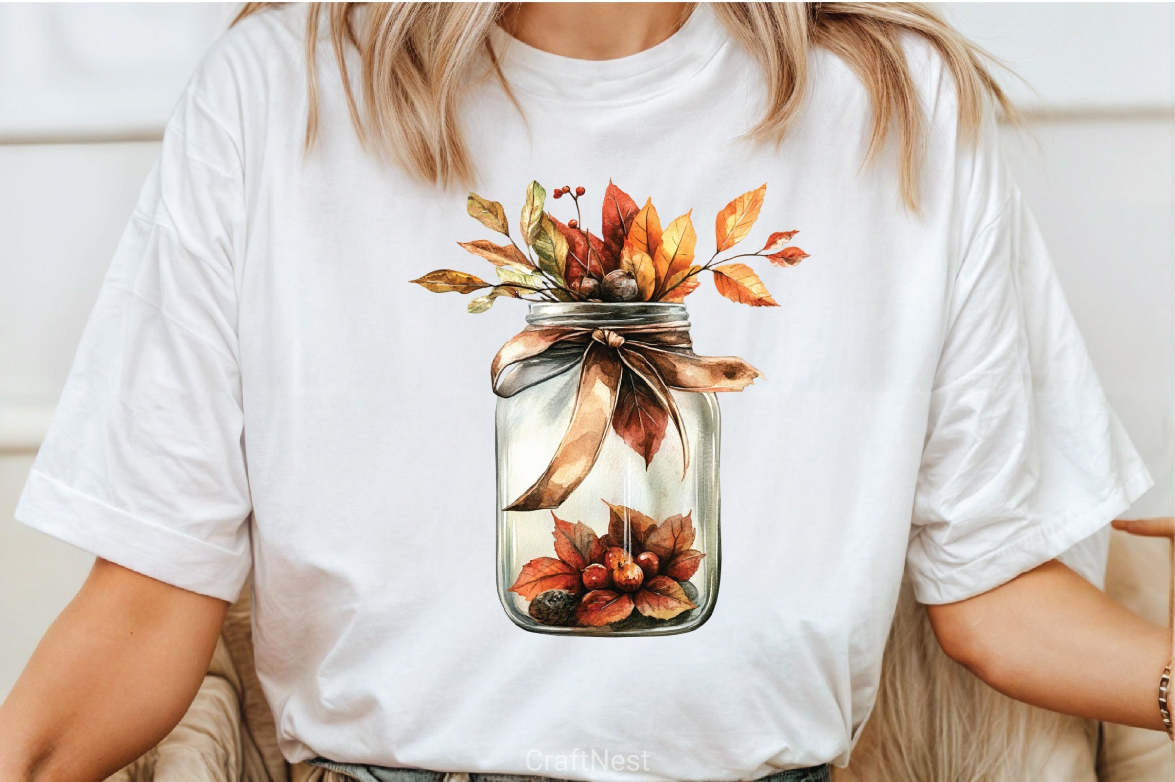 Coastal Autumn Clipart Bundle - CraftNest - Digital Crafting and Art