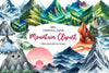 Mountain Clipart Bundle