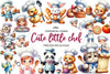 Cute Little Chef Cooking Clipart Bundle