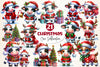 Christmas Cow Cute Cow Clipart Bundle