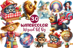 Wizard Of Oz Dorothy Clipart Bundle - CraftNest - Digital Crafting and Art