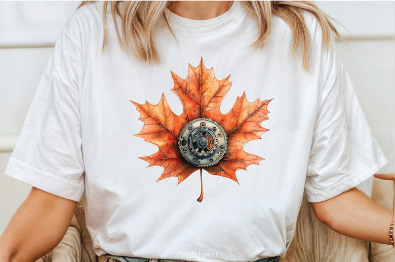 Steampunk Autumn Clipart Bundle 6 - CraftNest - Digital Crafting and Art