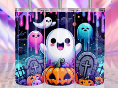 Halloween Ghost Tumbler Wrap Bundle - CraftNest - Digital Crafting and Art