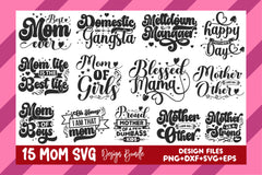 Mom SVG Bundle 3 - CraftNest - Digital Crafting and Art