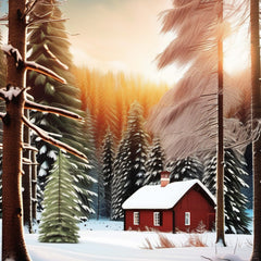 Winter Seamless Digital Paper 3 - CraftNest - Digital Crafting and Art