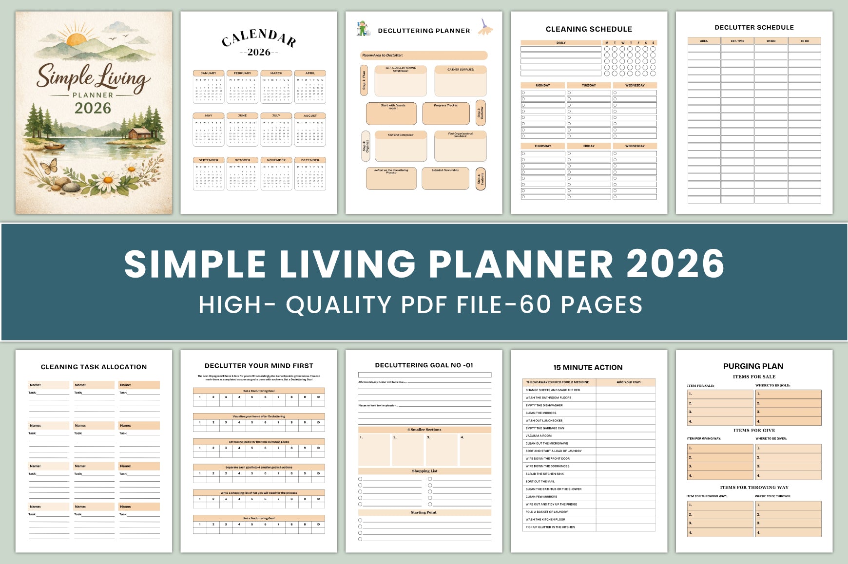 Simple Living Planner