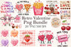 Retro Valentine Clipart Bundle