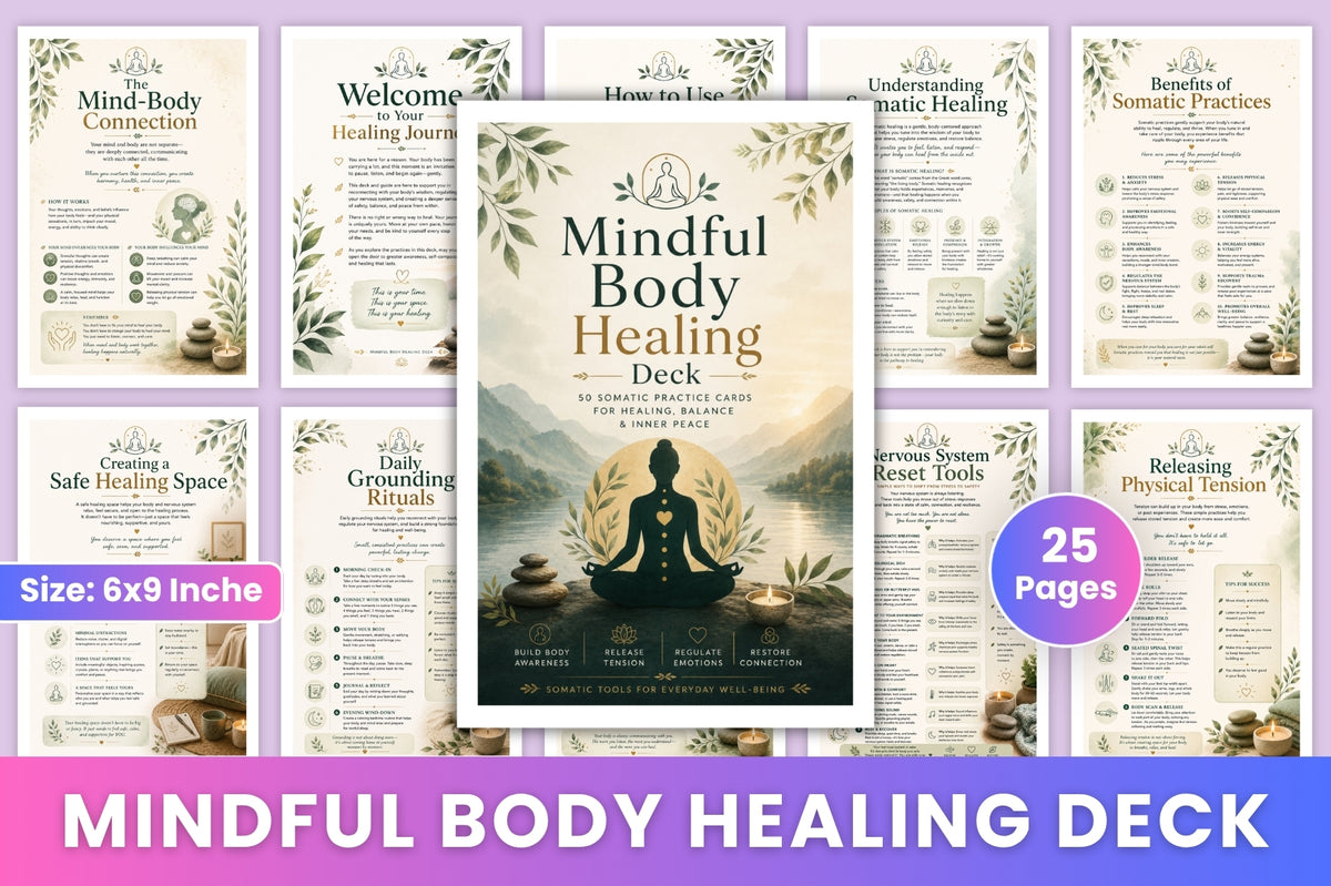 Mindful Body Healing Deck