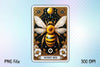Honey Bee Tarot Card Clipart Bundle 8