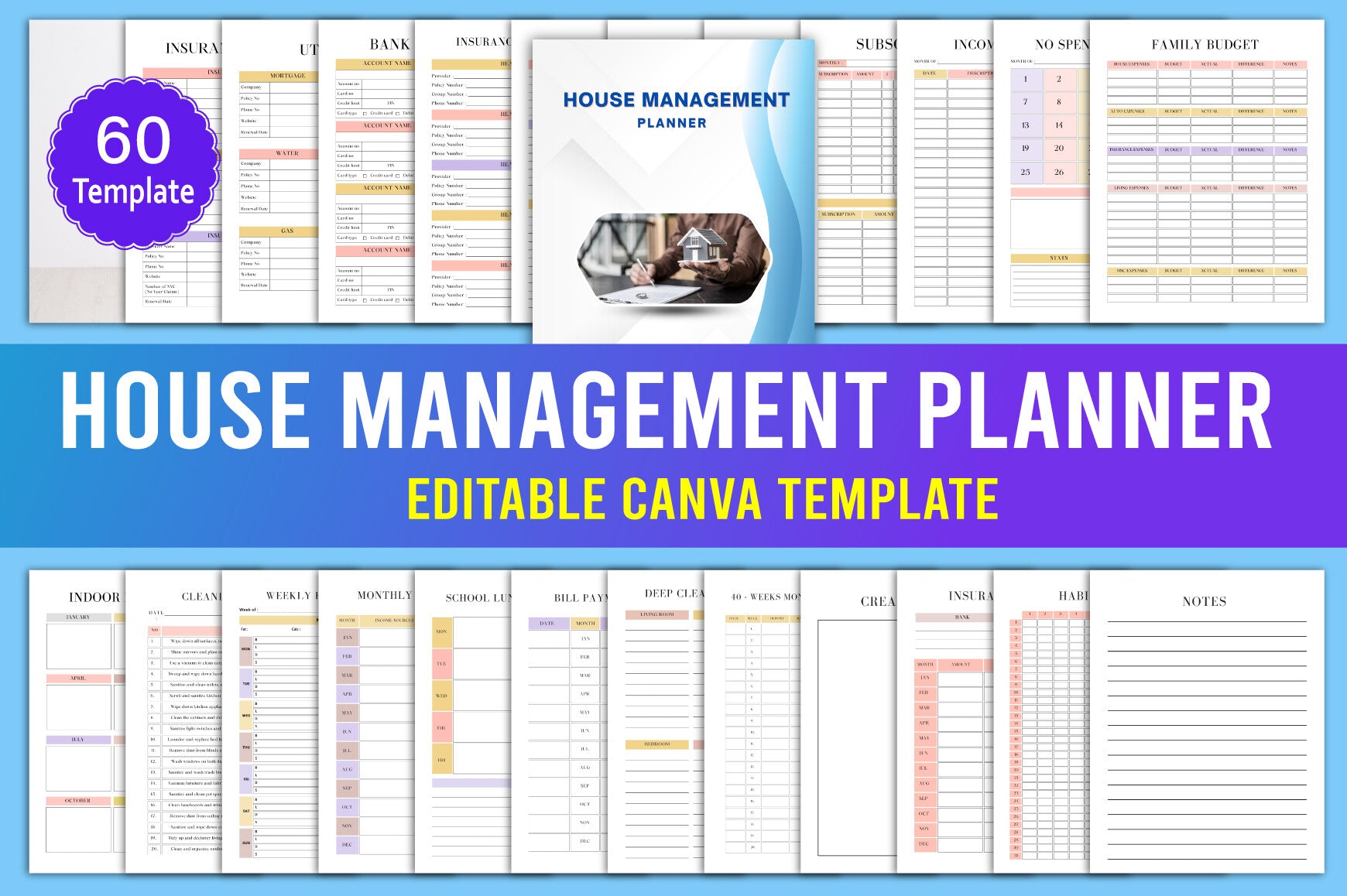 House Management Planner