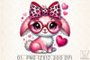 Valentine Bunny Clipart Bundle 2