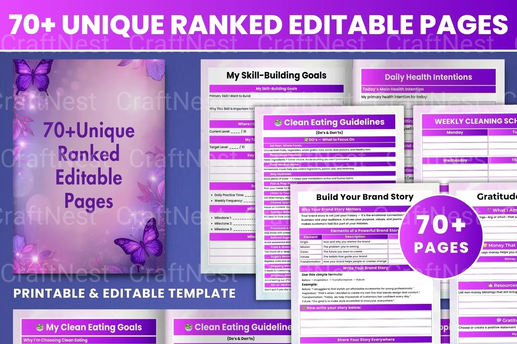 70 Unique Editable Designs Ranked