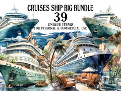 Cruises Ship Clipart - CraftNest