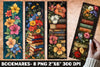 Flowers Bookmarks
