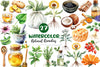 Natural Remedies Clipart Bundle