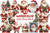 Vintage Santa Claus Clipart Bundle