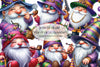 Mardi Gras Gnomes Clipart Bundle