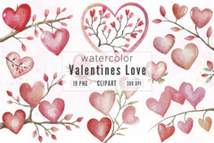 Valentines Day Love Clipart Bundle - CraftNest - Digital Crafting and Art