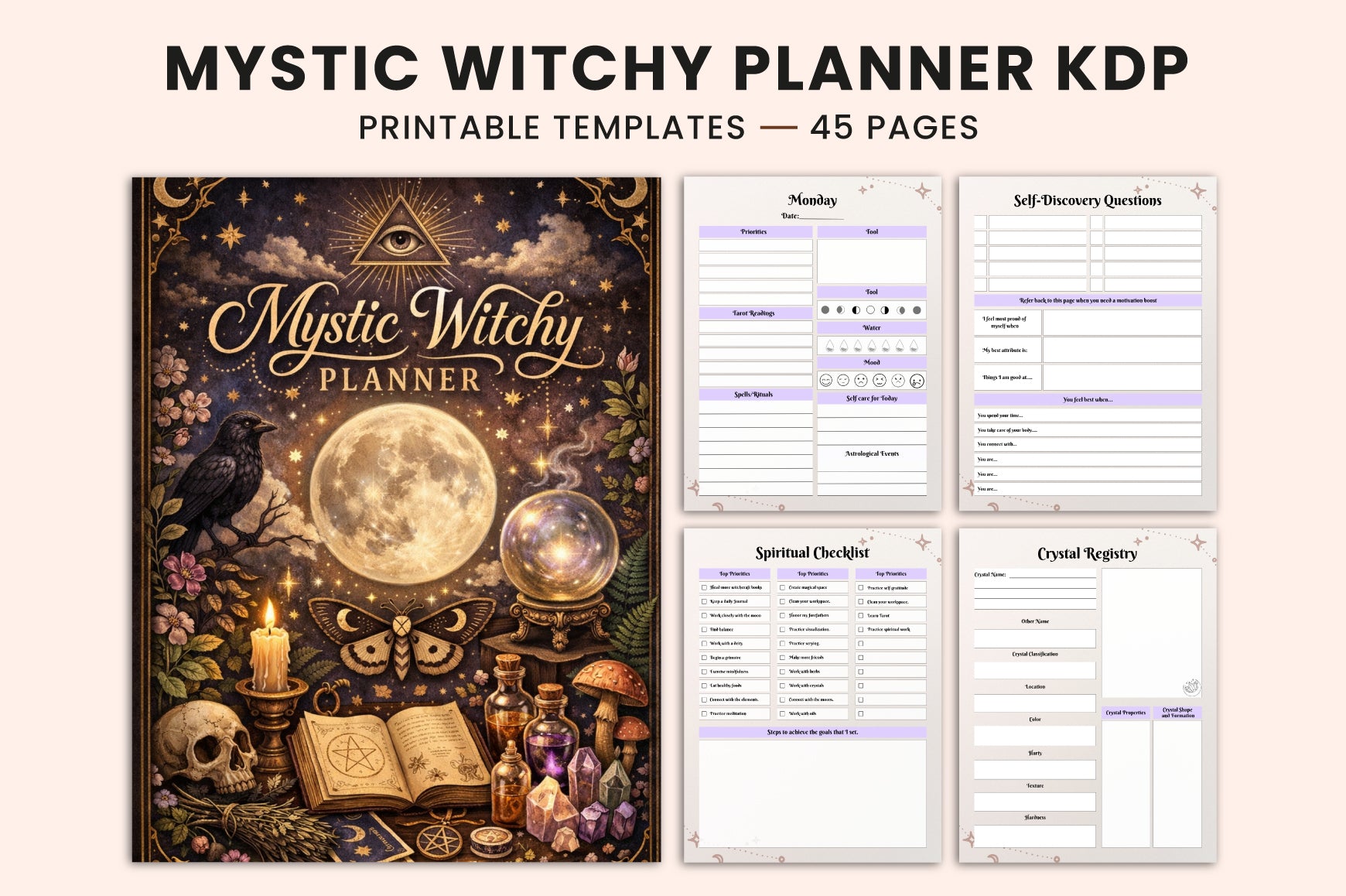 Mystic Witchy Planner
