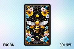 Honey Bee Tarot Card Clipart Bundle 12 - CraftNest - Digital Crafting and Art