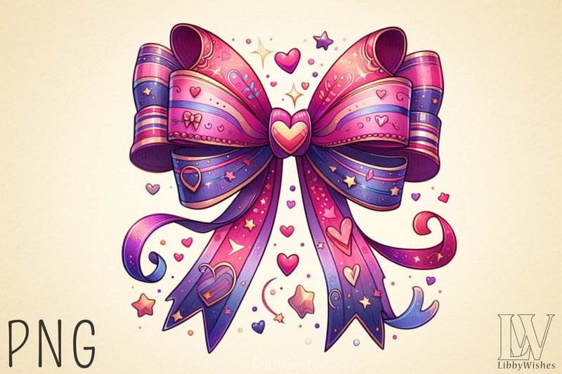 Coquette Valentine Clipart Bundle 12 - CraftNest - Digital Crafting and Art