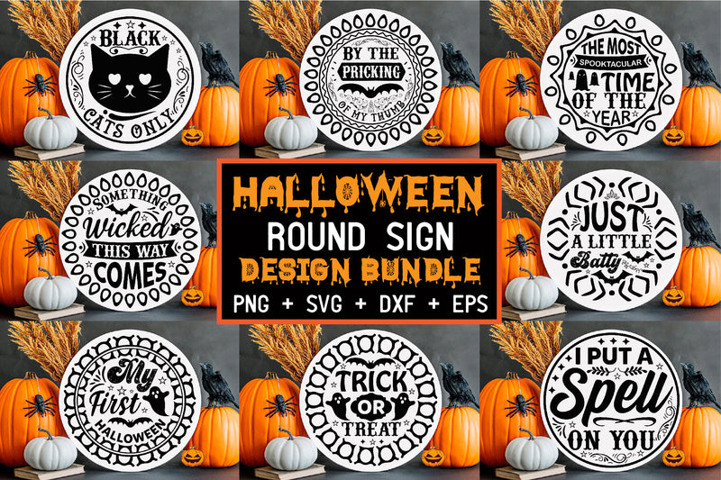 Halloween Round Bundle - CraftNest - Digital Crafting and Art