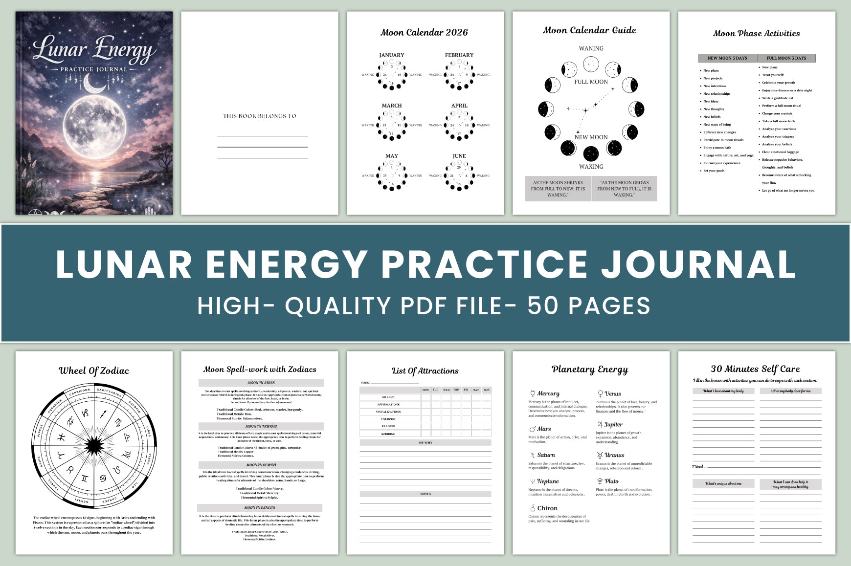 Lunar Energy Practice Journal