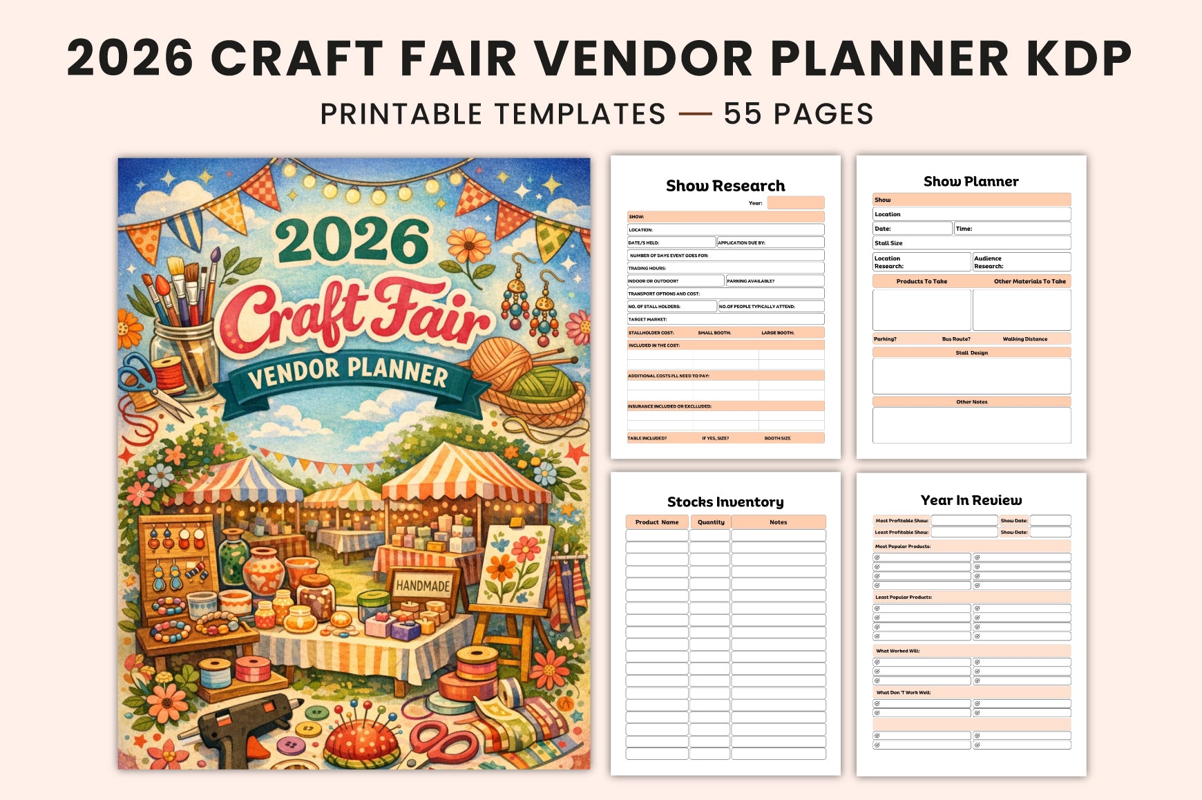 Craft Fair Vendor Planner