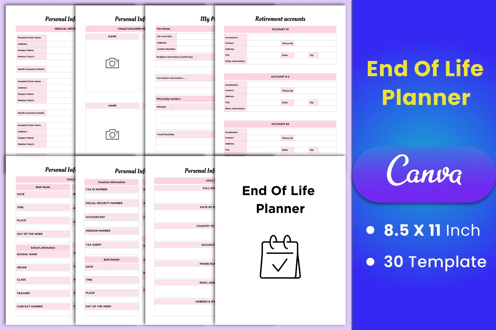 End of Life Planner Guide