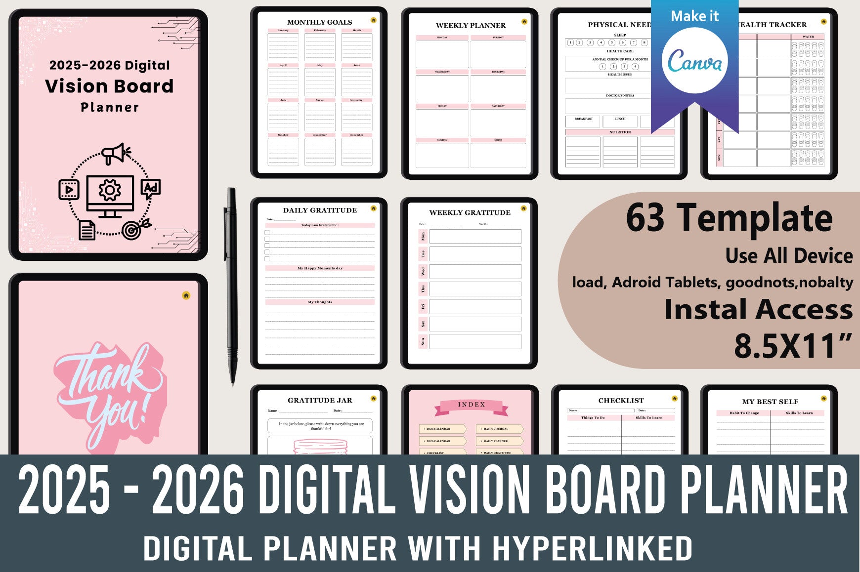 Vision Board Planner