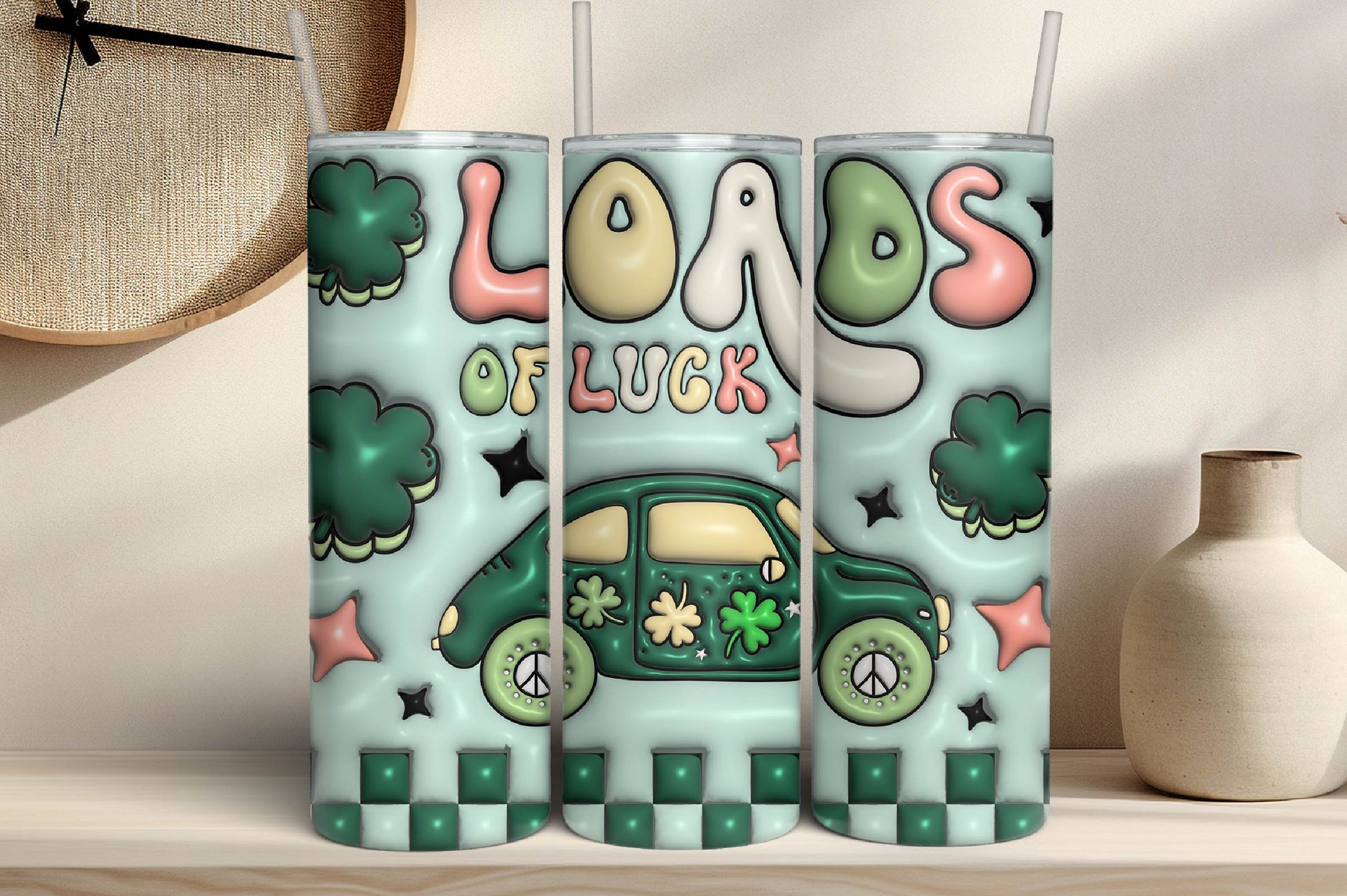 3D St Patrick's Tumbler Bundle - CraftNest - Digital Crafting and Art