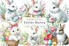 Easter Bunny Clipart Bundle