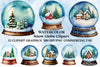 Snow Globe Clipart Bundle