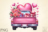 Truck Heart Clipart Bundle
