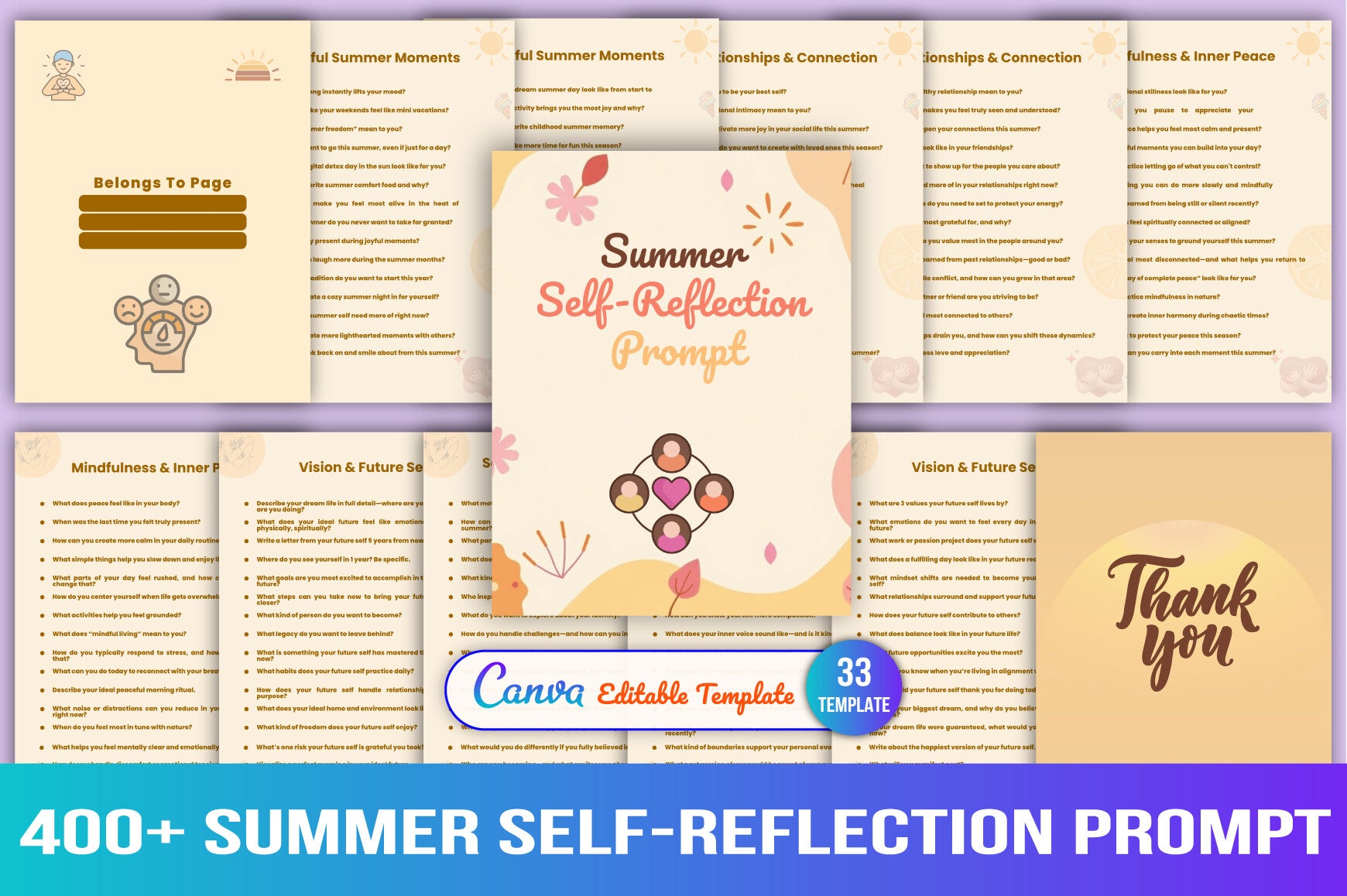 Summer Self-Reflection Prompts