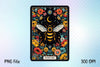 Honey Bee Tarot Card Clipart Bundle 15