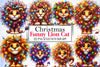 Christmas Lion Cat Clipart Bundle
