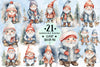 Christmas Gnome Clipart Bundle 5