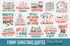 Funny Christmas Clipart Bundle 9 - CraftNest - Digital Crafting and Art