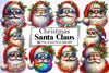 Santa Claus Christmas Clipart Bundle