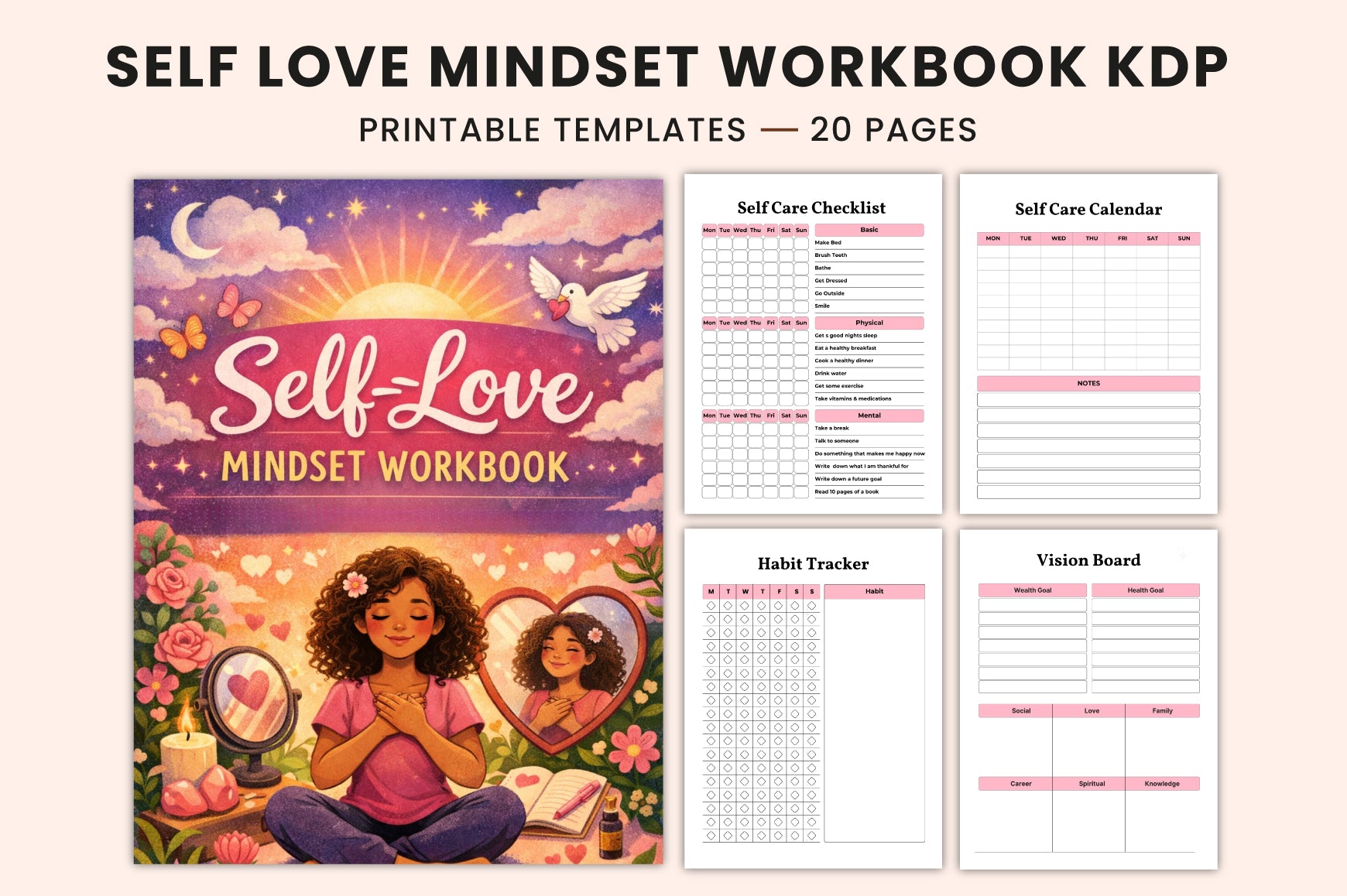 Self Love Mindset Workbook