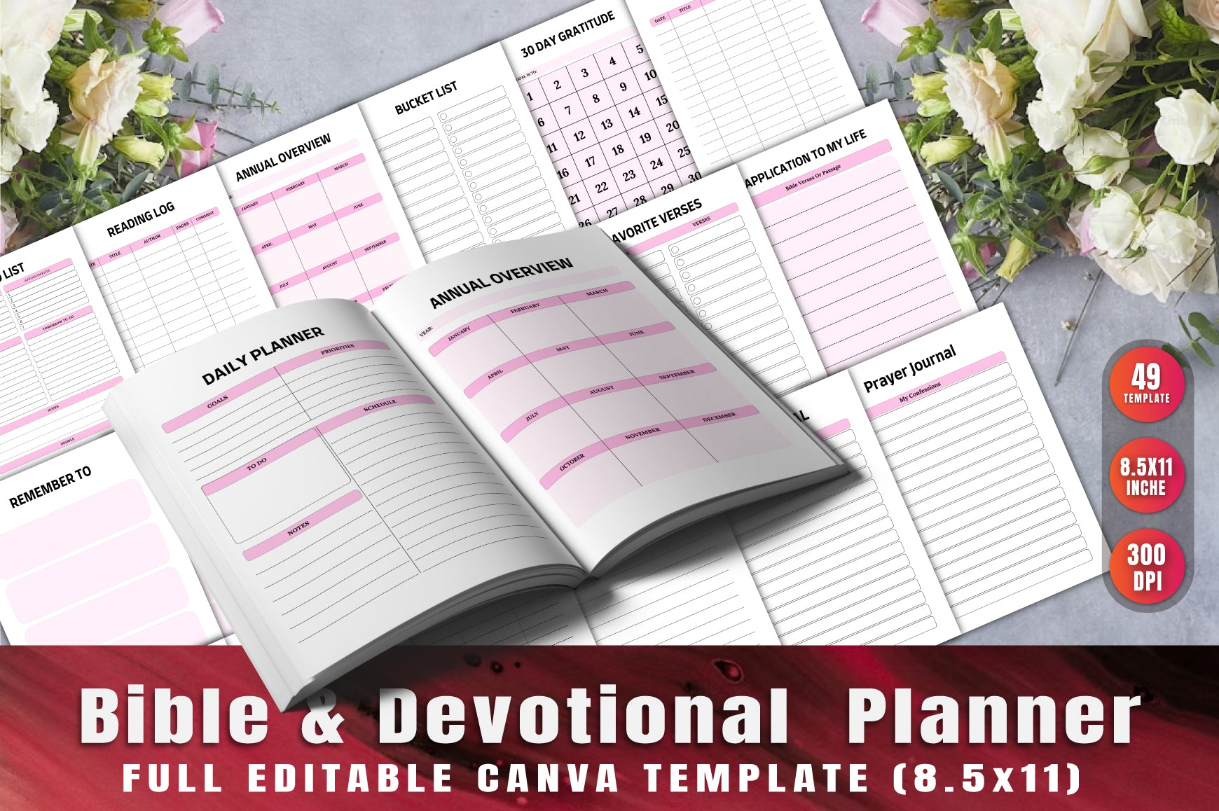Bible Devotional Planner