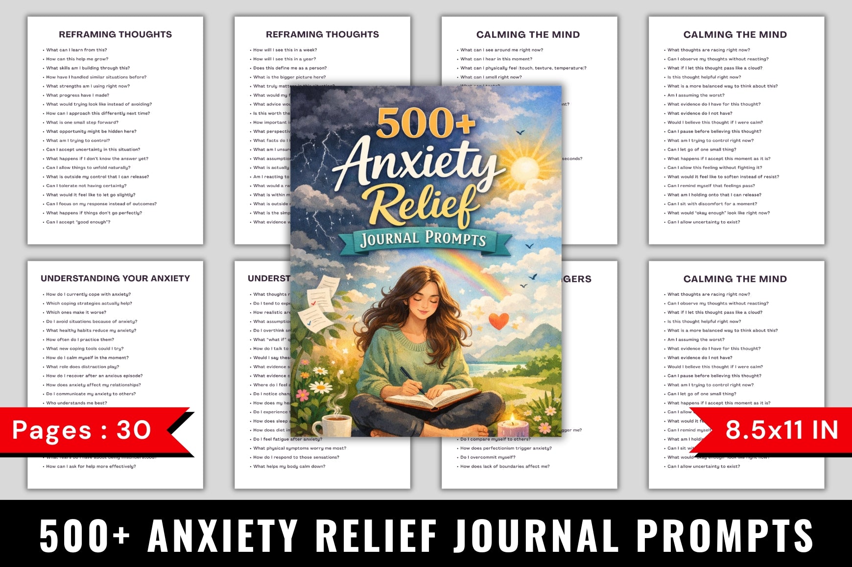 Anxiety Relief Prompts